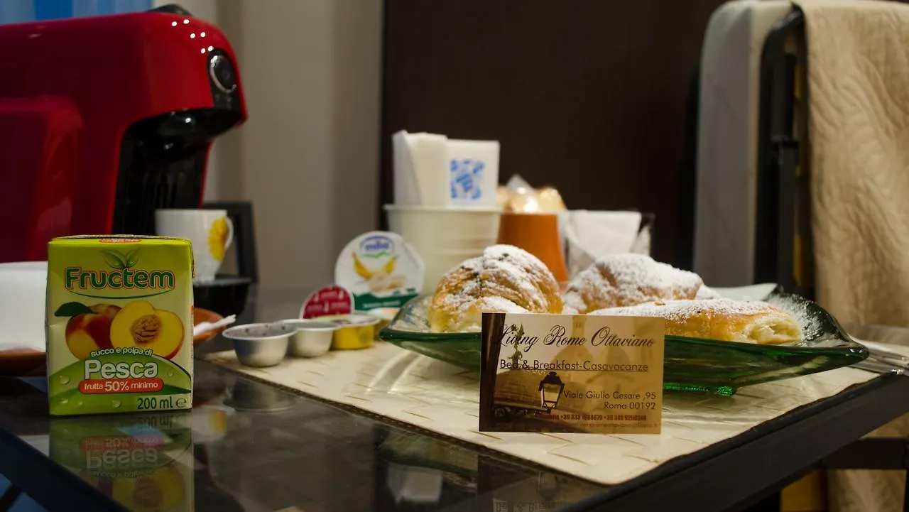 Nocleg ze śniadaniem Living Rome Ottaviano B&B